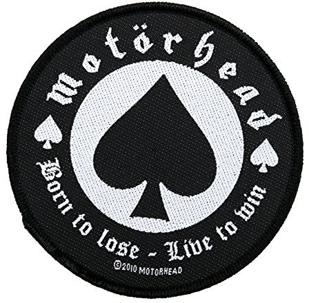 Motörhead Aufnäher - Born To Lose Patch - Gewebt & Lizenziert !!