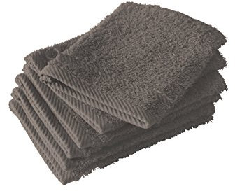 De Witte Lietaer Collection H Lot de 6 Gants de Toilette Coton Falcon 15 x 21 cm