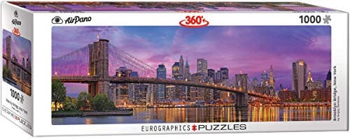 EuroGraphics 6010-5301 Brooklyn Bridge New York Puzzle (1000-Piece) Jigsaw, Various