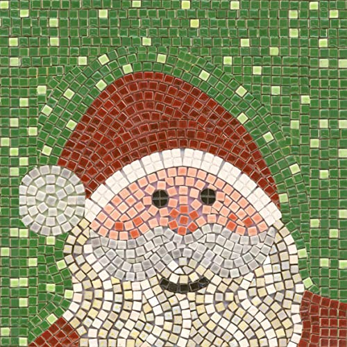 ALEA Mosaic Mosaik bastelset, DIY 20x20cm, Weihnachtsmann