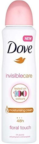 Dove Deospray Women - Invisible Care Floral Touch - 3er Pack (3 x 150 ml)