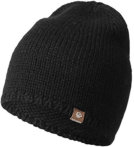 GIESSWEIN Strickmütze Hohe Munde - Unisex High Beanie mit Merinowolle, Leichte Mütze für Damen & Herren, Haube für Herbst & Winter, Wool Cap
