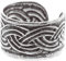 WINDALF Ohrklemme Haarschmuck NUADA 0.7 cm Celtic Ohrschmuck Vintage 925 Sterlingsilber