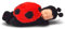 Anne Geddes 572603 Large Sleeping Baby Ladybug 12 inch / 30 cm Doll - Bean Filled Soft Body / Großer schlafender Baby Marienkäfer 30 cm Puppe