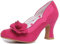 Ruby Shoo Women's Fuchsia Chrissie Mid Heel Court Shoes UK 3