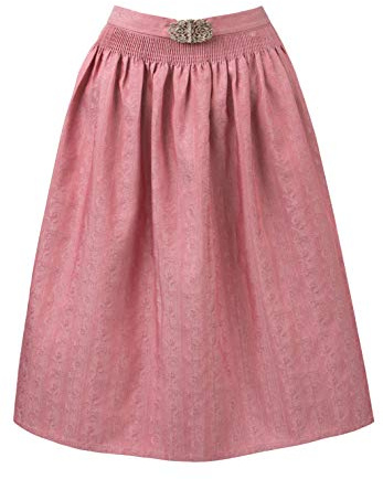 Stockerpoint Sc-300 Damen Midi Dirndlschürze, Altrosa, 40-44