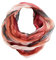 JameStyle26 Farbverlauf Seide Sommer Loop Verlauf Regenbogen Rainbow Silk Uni Rundschal Schlauchschal Stola Schal leicht (#2 Coral)