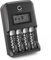 subtel, Akku für Kamera, kompatibel mit Pentax K-r, K-m, *istD, *istDL, X-5, Optio 60 (1.2V, 2600mAh) + Ladegerät