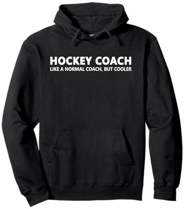 Hockey Coach Dad Eishockey Coach Pullover Hoodie