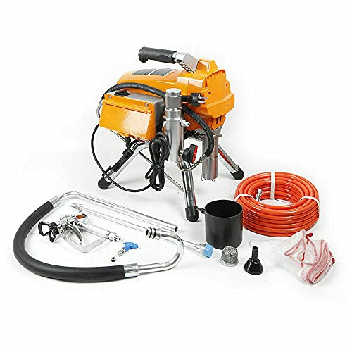 Acesunny 3000W Farbsprühgerät Hochdruck Druckregelnde Airless-Spritzmaschine Wall Paint Airless Wall Paint Spray 3.5L/MIN Sprayer Spraying Machine (#A)