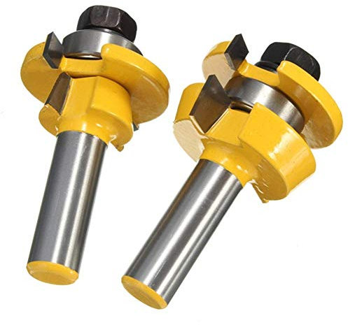 RB11 Shaker Bevel Rail and Stile Glue Joint Router Bit for Cabinet Door 1/2 Inch Tool Tools