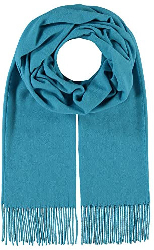 Giorgio Rimaldi Schal Damen und Herren - Wärmend und Hautfreundlich - Weicher Als Kaschmir - Ideales Winter Accessoire - Made In Germany - 35x200cm Aqua Marine