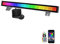 CREATESTAR RGB LED Projecteur Couleur 48W, LED RGB Barre à Lumière 16 Millions de Couleurs Lumiere Exterieur Intelligentes avec Télécommande et Minuterie, Mémoire,pour Fête Jardin Bar Halloween
