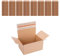verpacking Automatik Karton 230 x 165 x 115 mm Braun (Außenmaß 232 x 167 x 122 mm) VP 35 Versandkartons mit selbstklebendem Deckel stabile Kartonagen (1000 Stück)