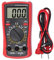 Multimetro digitale Multimetro elettronico LCD Tester di tensione e corrente Strumento di misurazione Voltmetro a morsetto per officina di laboratorio