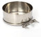 KAYSENSUK Gamelles en acier inoxydable pour chien - Pour oiseaux - Pour hamster - Grande cage moyenne