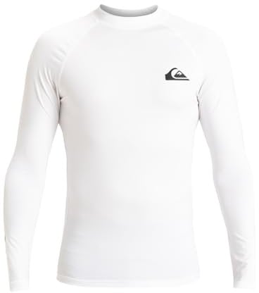 Quiksilver Everyday - Langärmliges Surf-T-Shirt mit UPF 50 für Männer Weiß