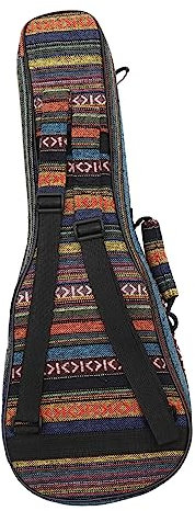 OFFSCH Borsa Imbottita Per Ukulele Zaino Stile Con Fodera Spessa Borsa Da Viaggio Per Ukulele Protezione Da Acqua e Graffi Perfetta Per Uomini e Donne