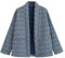 Veste matelassée, parka, manteau d'hiver chaud et doublé, imprimé folklorique 3D, coutures de couleurs contrastées, veste softshell à revers, demi-saison, simple boutonnage, pour l'extérieur, femme,