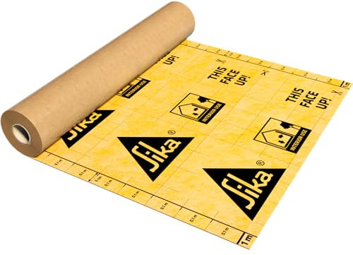 SIKA - Membrana flexible - SikaCeram Sealing Membrane A - Membrana impermeabilizante para cuartos húmedos, piscinas y balcones debajo de mosaicos - Puenteo de fisuras - Rollo 1m x 30m