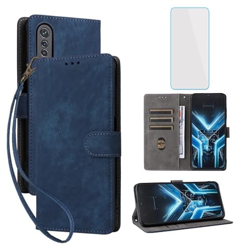 IUQXU Handyhülle für Cubot X70 Blau