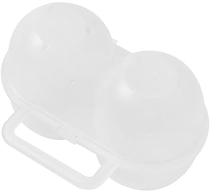 2 Portable Eggs Carriers Holder Eggs Storage Tray Box Containers Outdoor Camping Eggs Protector Tray Travel