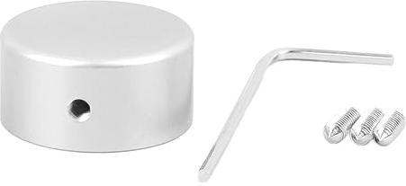 Aluminium-Gitarren-Effektpedal-Topper. Pedale aus Hochwertigem Aluminiummaterial. Effektpedal-Topper für die Meisten Fußschalter mit Standard-Hebelkörpern. (SILVER)