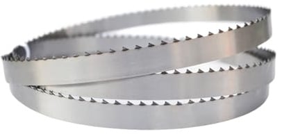 Bandsäge, 2000 x 16 x 0,5 mm Bandsägeblatt, 79 x 0,63 x 0,02 Zoll, 4 TPI-Sägeblätter, Lebensmittel-Bandsägeblätter for Schneiden von Fleisch, gefrorenem Fisch, 1 Packung