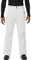 HOTIAN Herren Skihose Wasserdicht Wasserdicht Schneehose Atmungsaktive Warm Outdoorhose Hosenträger Schneehosekihose Winter Snowboardhose Trekkinghose White M