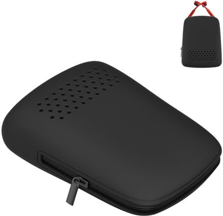 TUCANA Silicone Headphone Case Compatible with Aftershokz/Aeropex/Trekz Air/Titanium Mini Bone Conduction Headphones, Replacement Soft Travel Carrying Bag, Shokz Case, Bone Conduction Headphone Case