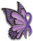 Broche de Sensibilisation à La Violence Domestique Broche Violette en Ruban de Sensibilisation Violet Broche Pour La Sensibilisation à La Violence Domestique Ruban Violet Broche (02-C, 3X2.5CM)