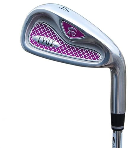 Right Handed Golf Club Iron for Men and Women – #4/5/6/7/8/9/P/S Golf Iron with Stainless Steel or Graphite Rod for Golf Sports (#4,with Graphite shaft)