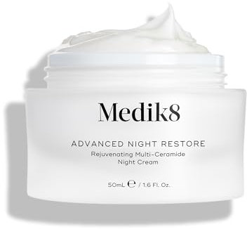 Medik8 Advanced Night Restore - Verjüngende Multi-Ceramid Nachtcreme - Feuchtigkeitspflege - Nährt tiefenwirksam und strafft sichtbar Ihren Teint im Schlaf - 50ml