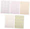 Toyvian Nursery Wall Stickers 5 Pack Miniature House Adhesive Decal Girl's Room Wall Art Dec