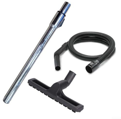Advokingtap Juego de manguera de cabezal de succión con cepillo de suelo y manguera de 2,5 m para aspiradora Kärcher MV2/MV3/WD2/WD3/NT18/NT20/NT30