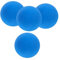 Warmhm 4 Stück Blaue Bälle Elastische Trainingsbälle für Squash Handball und Reaktionsspiele für Innen und Außenbereiche Perfekter Sprung für Effektives Training