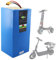 WILLQ Batterie Lithium-ION 48V pour vélo électrique 48V 30Ah 40Ah 50Ah 60Ah 70Ah Accessoire de Remplacement Haute Puissance pour kit Moteur de Scooter de 250W à 3000W,48v30ah