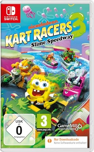 Nickelodeon Kart Racers 3 - Slime Speedway (Code in a Box) - [Nintendo Switch]