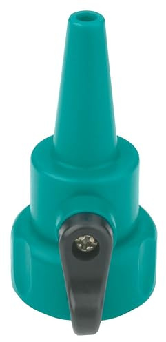 Gilmour Jet Hose Nozzle with Shut Off Valve, Water Hose Nozzle for Cleaning and Watering, Garden Hose Nozzle with Adjustable Spray Pattern