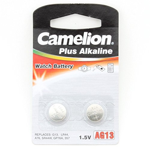 Camelion Alkaline AG13 1,5 V Knopfzelle (2 Stück)