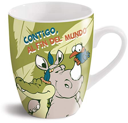 Nici Fancy Mugs Porzellantasse, 350 ml, mehrfarbig