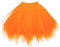 Karneval Damen 80er àœbergröße Orange Puffy Tüllrock Tütü Röcke Tüll Petticoat(MEHRWEG), Orange, XL/XXL/XXXL