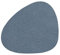 Lind DNA Glasuntersetzer Curve Recyceltes Leder Hippo Hellblau, Maße: 11cm x 13cm, 981151