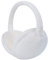 ZLYC Damen Winter Verstellbarer Ohrenschützer Ohrenwärmer Outdoor Earmuffs(Milchweiß)