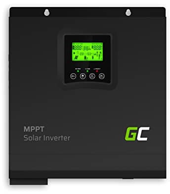 Green Cell® 3000W/6000W 3kW 24V 230V Solar Wechselrichter Off Grid mit Laderegler MPPT Reiner Sinus Volt Spannungswandler Konverter Pure Sine Wave Power Inverter DC AC Umwandler Stromwandler