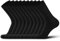 DarkCom Schwarz Socken Herren 39-42, Business Socken, Nahtloses Bündchen, Weich, Langlebig, Kein Einlaufen, 10 Paar 39-42