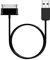 VBESTLIFE Cable De Datos del Cable del Cargador USB, 1M Cargador del Cable De Datos USB Aplicable para Samsung Galaxy Tab 2 10.1 P5100 P7500 7.0 Plus T859 Negro