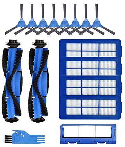 Replacement Parts for eufy RoboVac 11S Max 15C Max 25C Max 30C Max G30 G30 Edge G30 Hybrid G30 Verge G20 G20 Hybrid G15 G32 Pro Accessories Kit with Filter Side Brushes Roller Brush Main Brush Guard