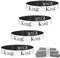 AOOTUERL 4 PCS Bed Sheet Organizer Bands, Organizer Bands Sheet Bands Closet Organization, Elastic Bed Sheet Storage Bedding Bands (King)