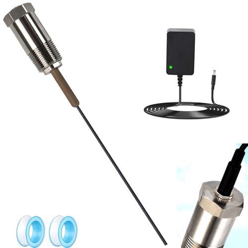 Powered Anode Rod, vattceel Water Heaters Anode Rod Titanium Anode Rod(10-45 Gallon Tank), Electrical Anode Rod,No More Sulfur/Rotten Egg Smell,Prevent Corrosion of Storage Tanks